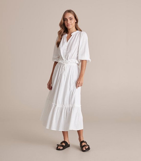 Preview Dobby Tiered Skirt