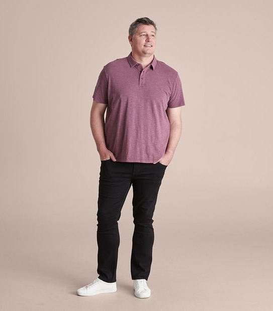 Man Plus Garment Dyed Fashion Polo Shirt