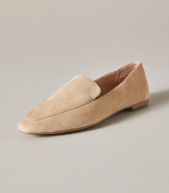 Womens Fonda II Suede Loafers