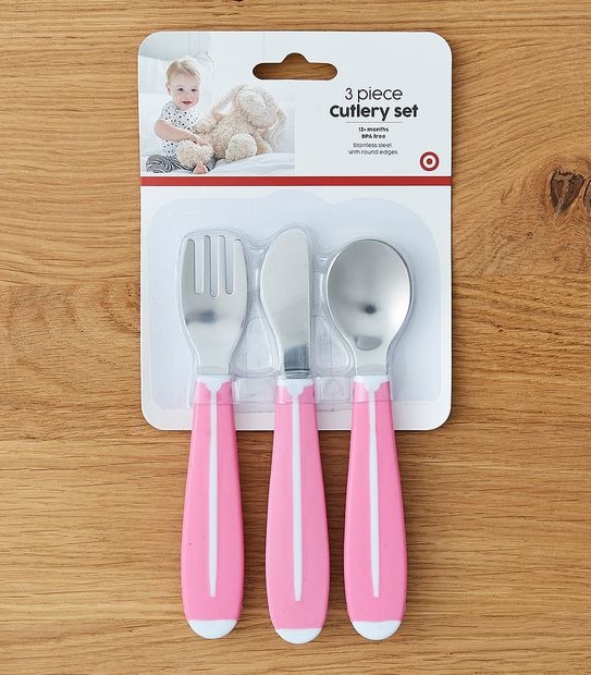 3 Piece Cutlery Set - Assorted