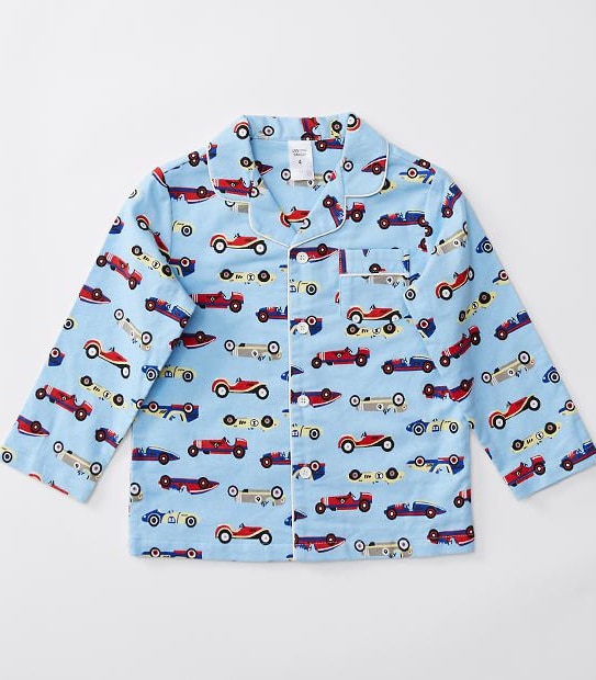 Racing Car Flannelette Pyjama Set 2 of 5