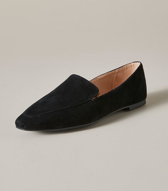 Womens Fonda II Suede Loafers