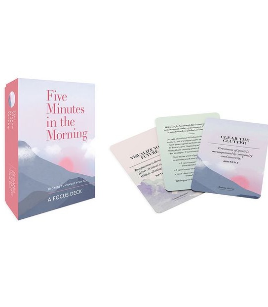 Five Minutes In The Morning Focus Deck - Aster