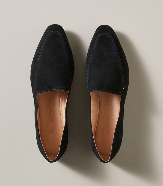 Womens Fonda II Suede Loafers