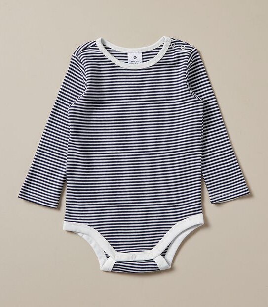 3 Pack Baby Organic Cotton Bodysuits