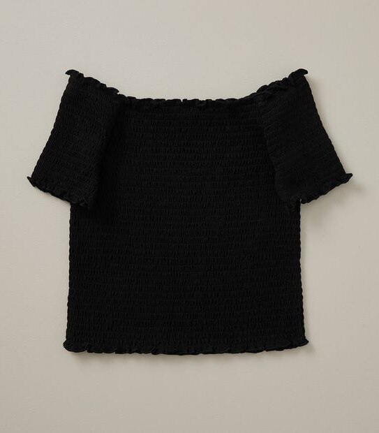 Knit Shirred Top