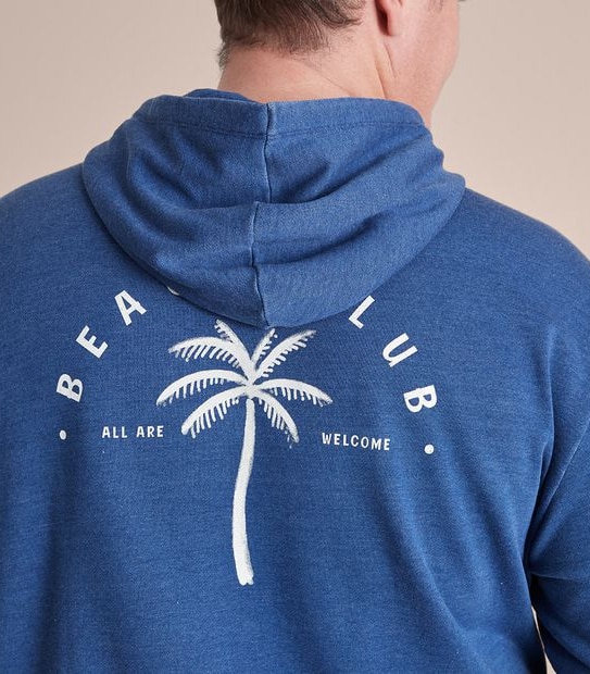 Man Plus Popover Print Hoody