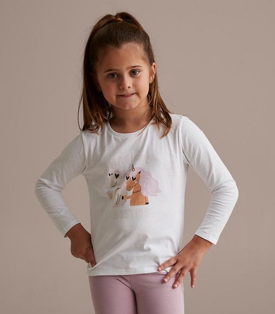 Organic Cotton Print Top