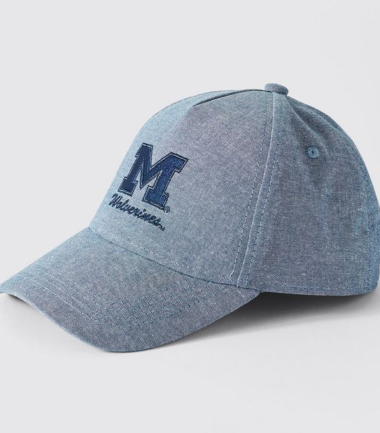 US Colleges Michigan Baseball Cap - Blue