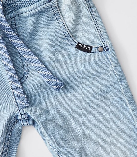 Ribbed Waist Jean