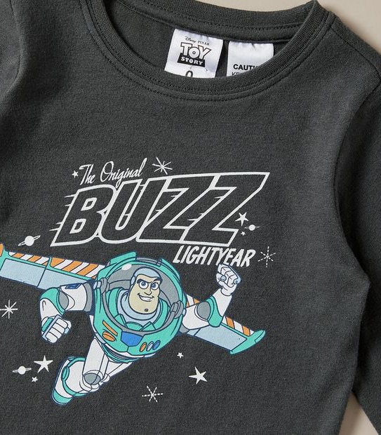 Baby Disney Glow-In-The-Dark Buzz Lightyear Pyjama Set