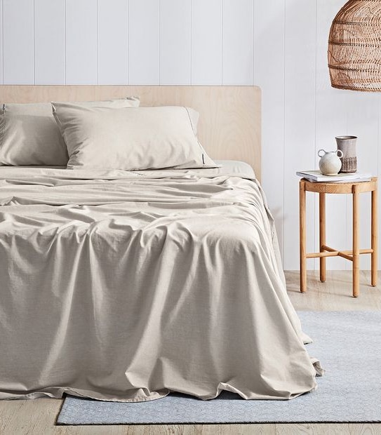Canningvale Antica Stonewash Printed Sheet Set