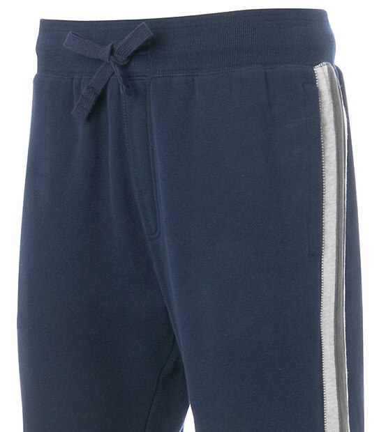 Men's Stripe Trim Track Pants - Navy Blazer