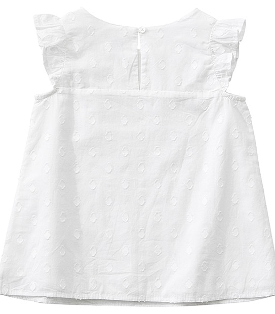 Girls' Flutter Sleeve Top 2 of 3