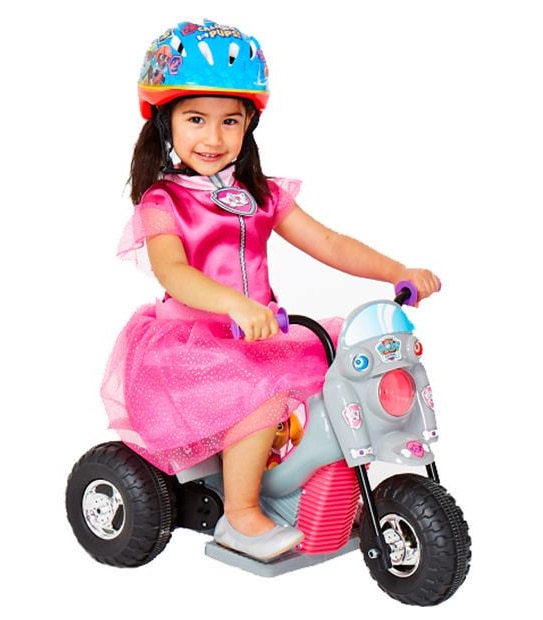 PAW Patrol 6V Electronic Bike - Sky