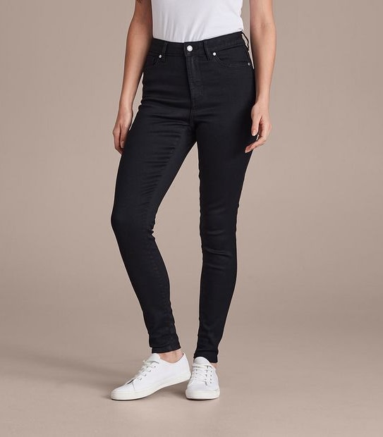 Skinny High Rise Full Length Jeans