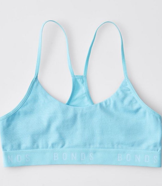 Bonds 2 Pack Racer Crop - Blue Petal