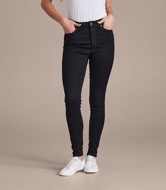 Skinny High Rise Full Length Jeans