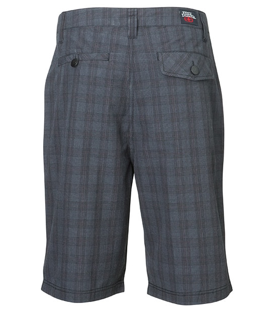No Fear Broker Check Walk Shorts 