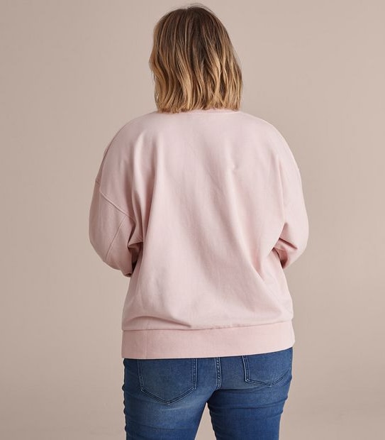 Curve Embroidered Jumper