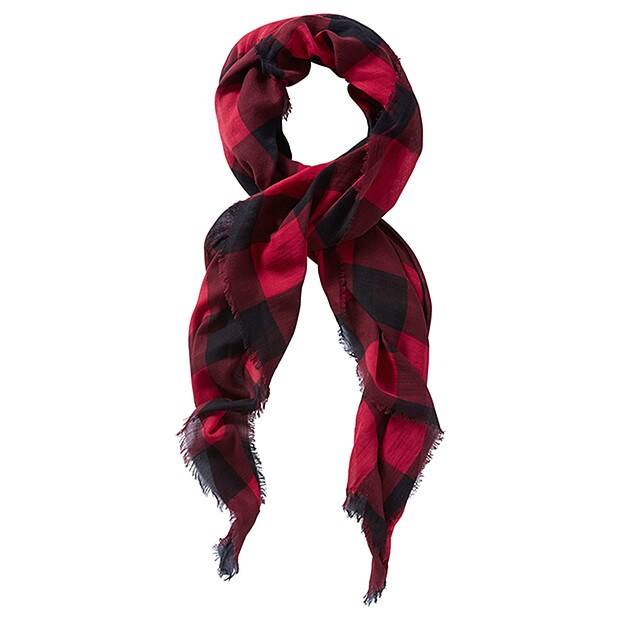 Check Blanket Scarf Check Blanket Scarf
