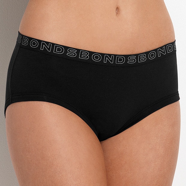 Bonds Hipster Boyleg Briefs - Black Bonds Hipster Boyleg Briefs - Black