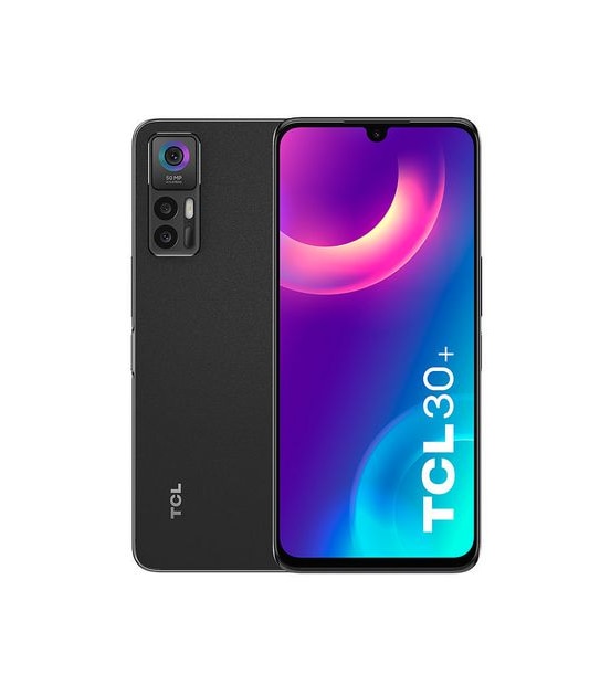 TCL 30+ Smartphone - Black
