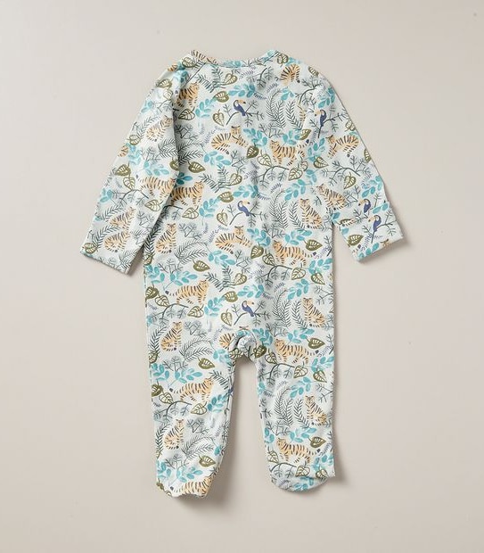 Baby Organic Cotton Print Coverall