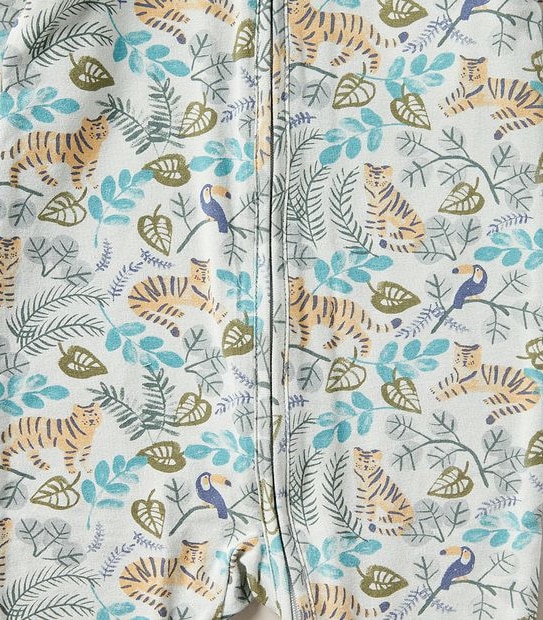 Baby Organic Cotton Print Coverall