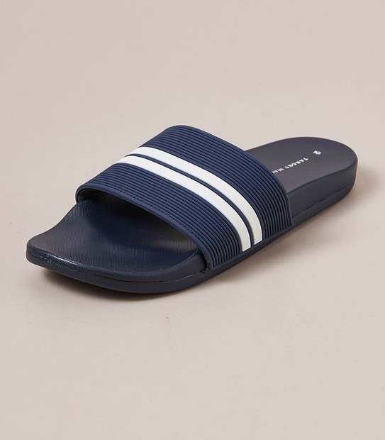 Mens Stu Stripe Slides