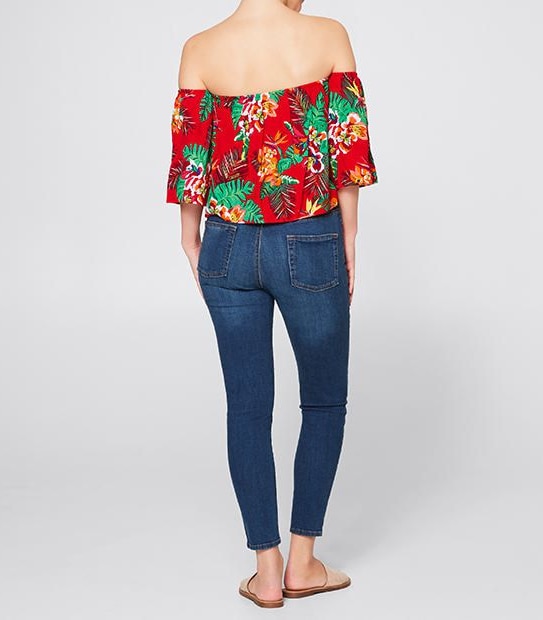 Lily Loves Off The Shoulder Crop Top