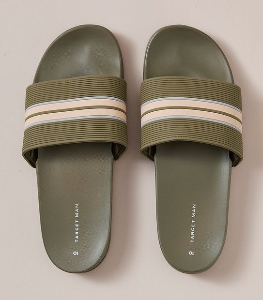 Mens Stu Stripe Slides 2 of 3