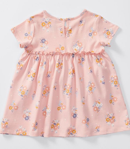 Baby Organic Cotton Floral Dress