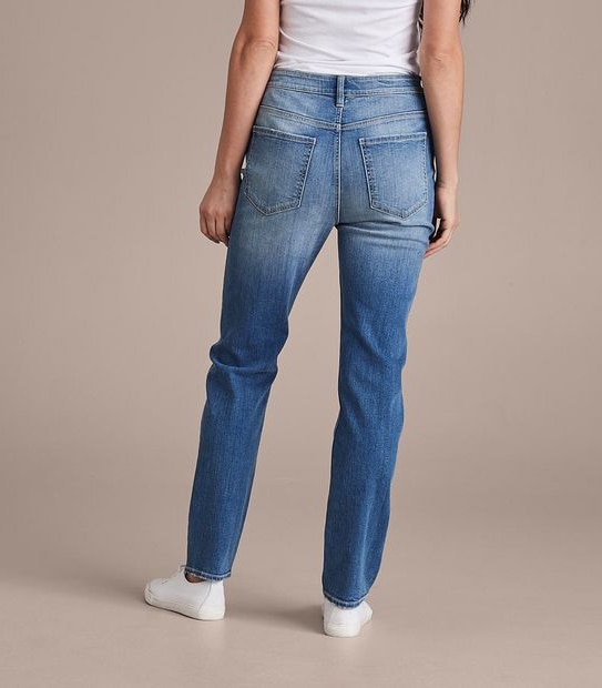 Alexa Straight High Rise Full Length Jeans 