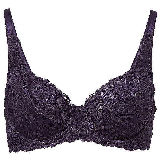 Kara Unpadded Underwire Bra, Style:CN1502GV - Purple