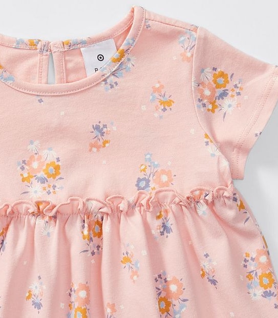 Baby Organic Cotton Floral Dress
