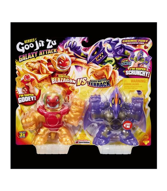 Goo Jit Zu Season 6 Galaxy Blast Versus Pack - Assorted*