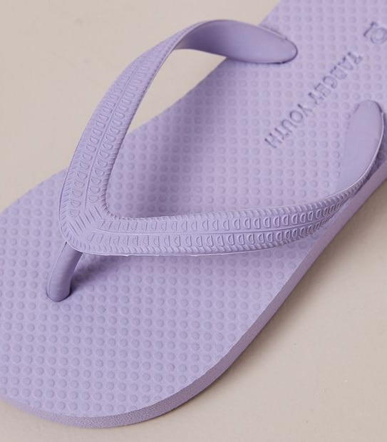 KIDS MUAI LILAC RECYCLE THONG  SIZE 9-6 2 of 3