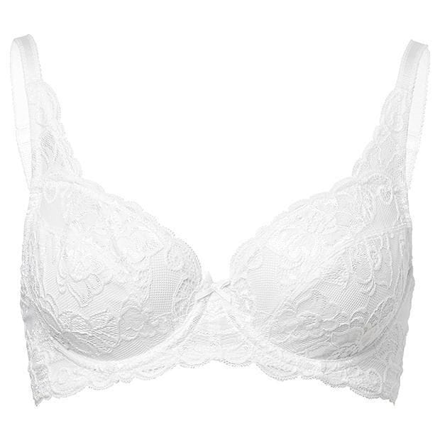 Kara Unpadded Underwire Bra, Style:CN1502GV - White