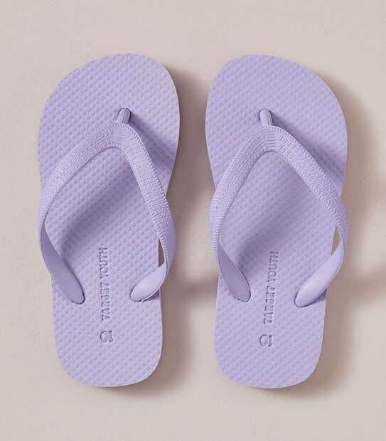 KIDS MUAI LILAC RECYCLE THONG  SIZE 9-6 3 of 3