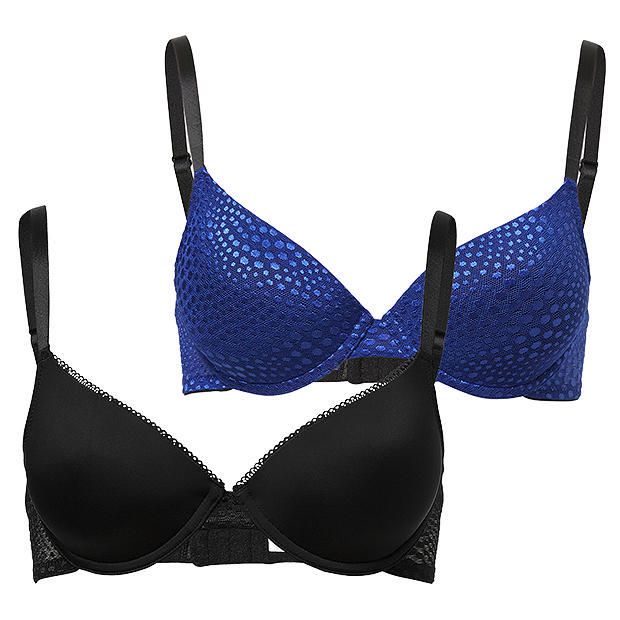 2 Pack Underwire Bras, Style:CN1441GV