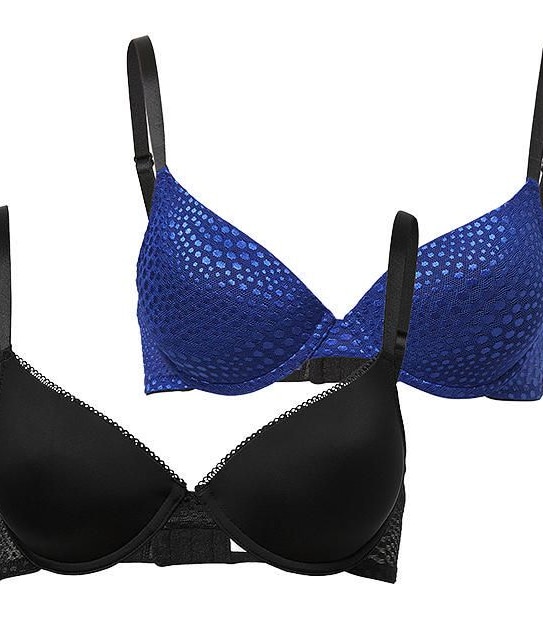 2 Pack Underwire Bras, Style:CN1441GV