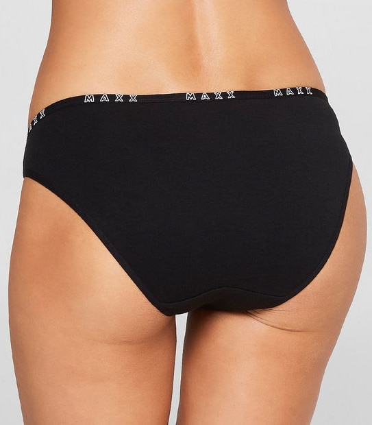 Maxx 2 Pack Bikini Briefs - Black