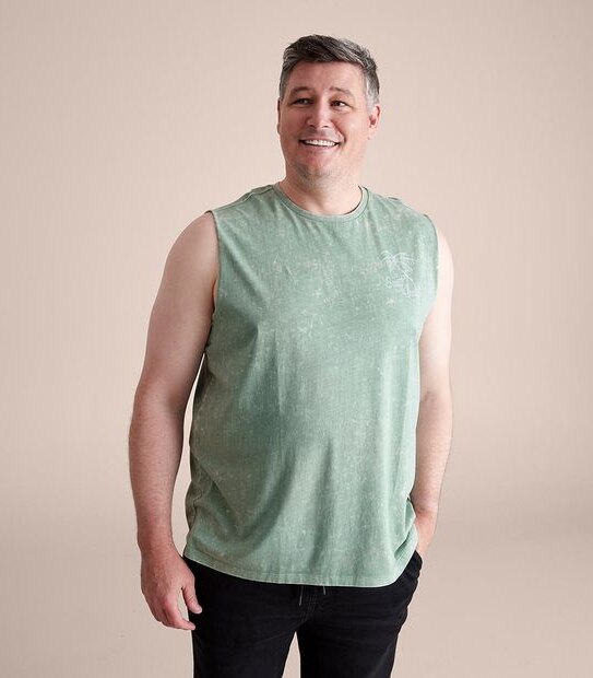 Mr Big Print Tank Top
