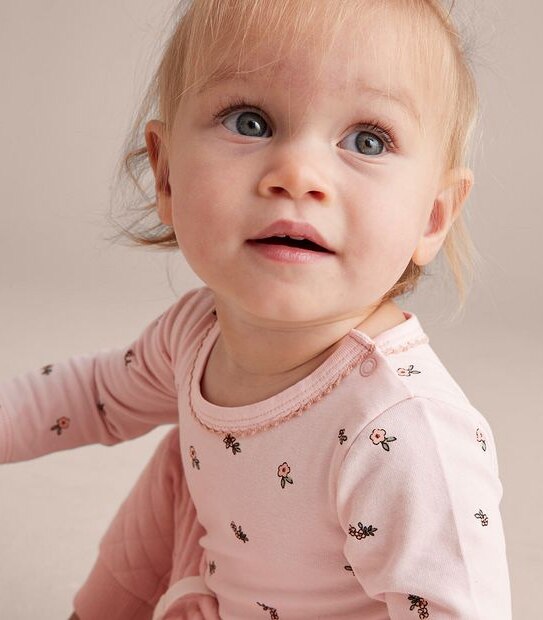 Baby Organic Cotton Print Bodysuit