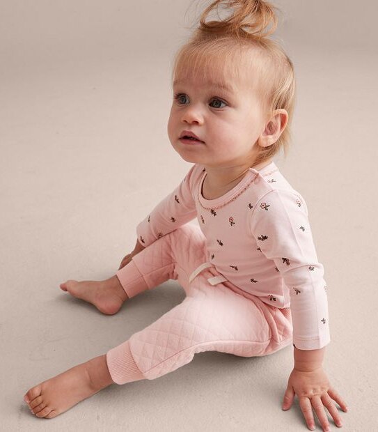 Baby Organic Cotton Print Bodysuit