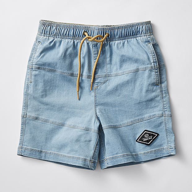 Piping Hot Panel Denim Boardshorts Piping Hot Panel Denim Boardshorts