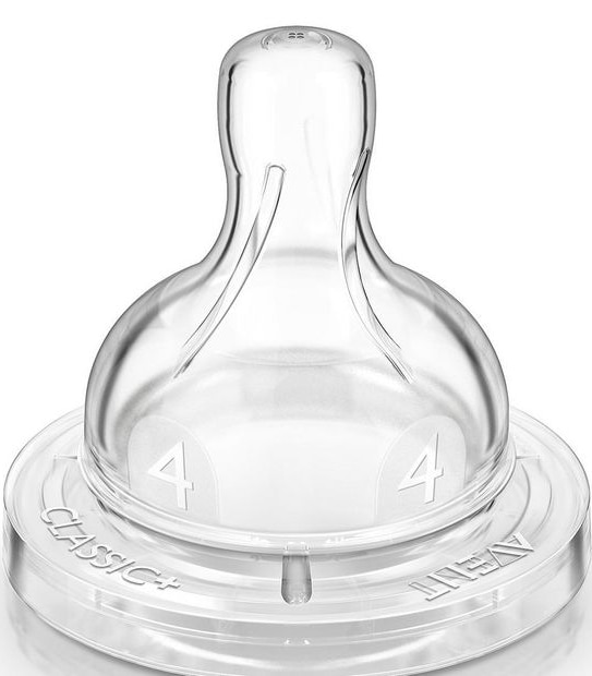 Philips Avent 2 Pack Fast Flow 4 Hole Teats 