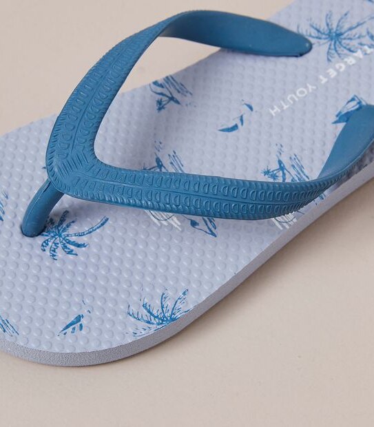 YTH B SUNSET BLUE THONG  SIZE 10-6