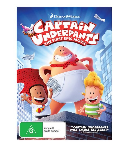 Captain Underpants: The First Epic Movie - DVD